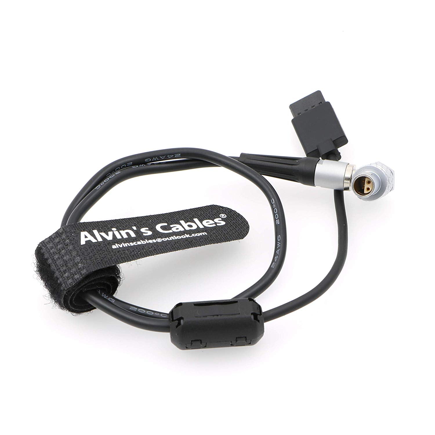 Alvin's Cables Right Angle 4 Pin Z CAM E2 Camera to Ronin S Gimble Stabilizer Power Cable