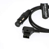 Alvin's Cables XLR 4 Pin Buchse auf D Tap Stromkabel für Practilite 602 DSLR Camcorder Sony F55 SXS Kamera