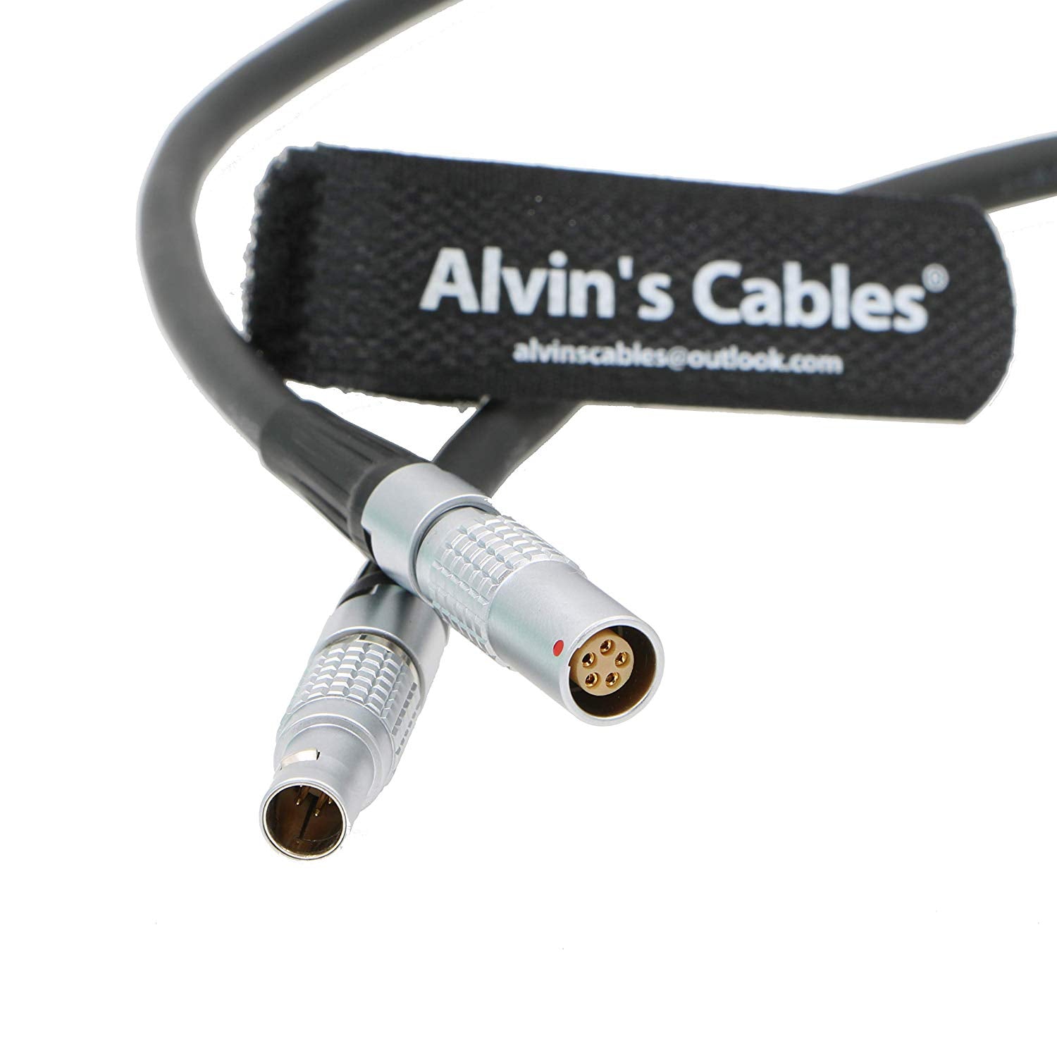 Alvin&#39;s Cables 5 Pin Male to 5 Pin Female Conversion Cable Timecode in to Timecode Out