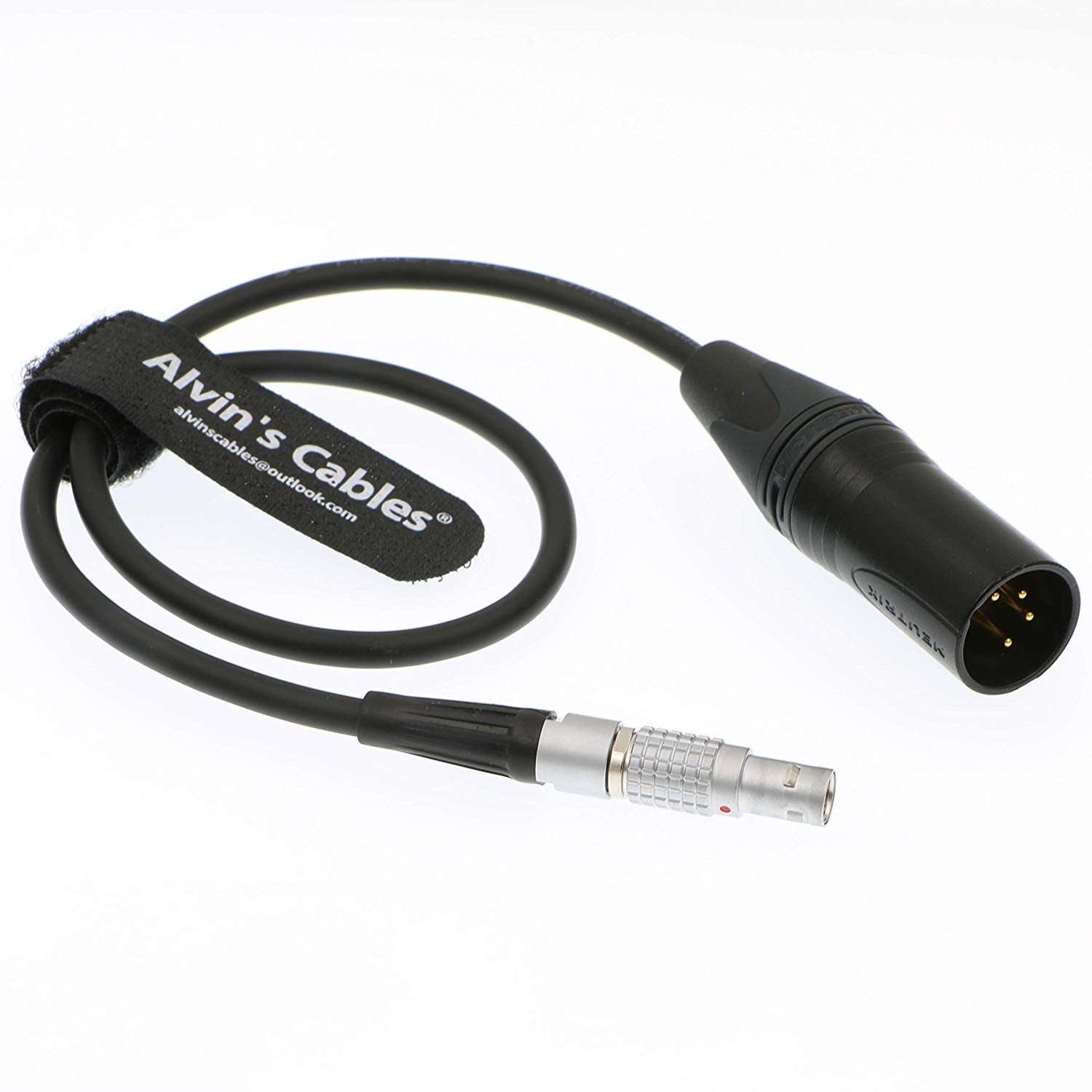 Alvin's Cables XLR 4 Pin Stecker auf 2 Pin Stecker Kabel für Teradek Bolt Pro 2000