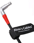 Dual-Motor-Cable for MDR Rotatable 4-Pin-Male to Dual 4pin Male Right-Angle Cable for Arri LBUS FIZ MDR Wireless Focus Alvin's Cables