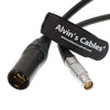 Alvin's Cables XLR 4 Pin Male to 6 Pin Female Power Cable for Red Epic Scarlet