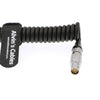 Alvin's Cables 6 Pin Female to Anton D Tap Coiled Twist Power Cable for Red Epic Scarlet Camera