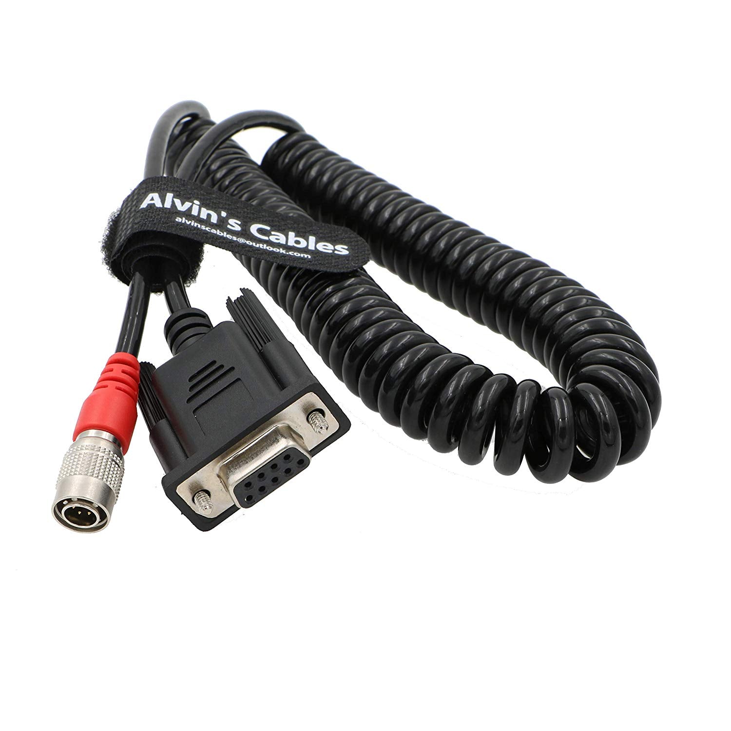 Alvin&#39;s Cables 6 Pin Hirose Male to DB9 Total Station to Data Collector Cable for Nikon Surveying TDS Carlson Spectra