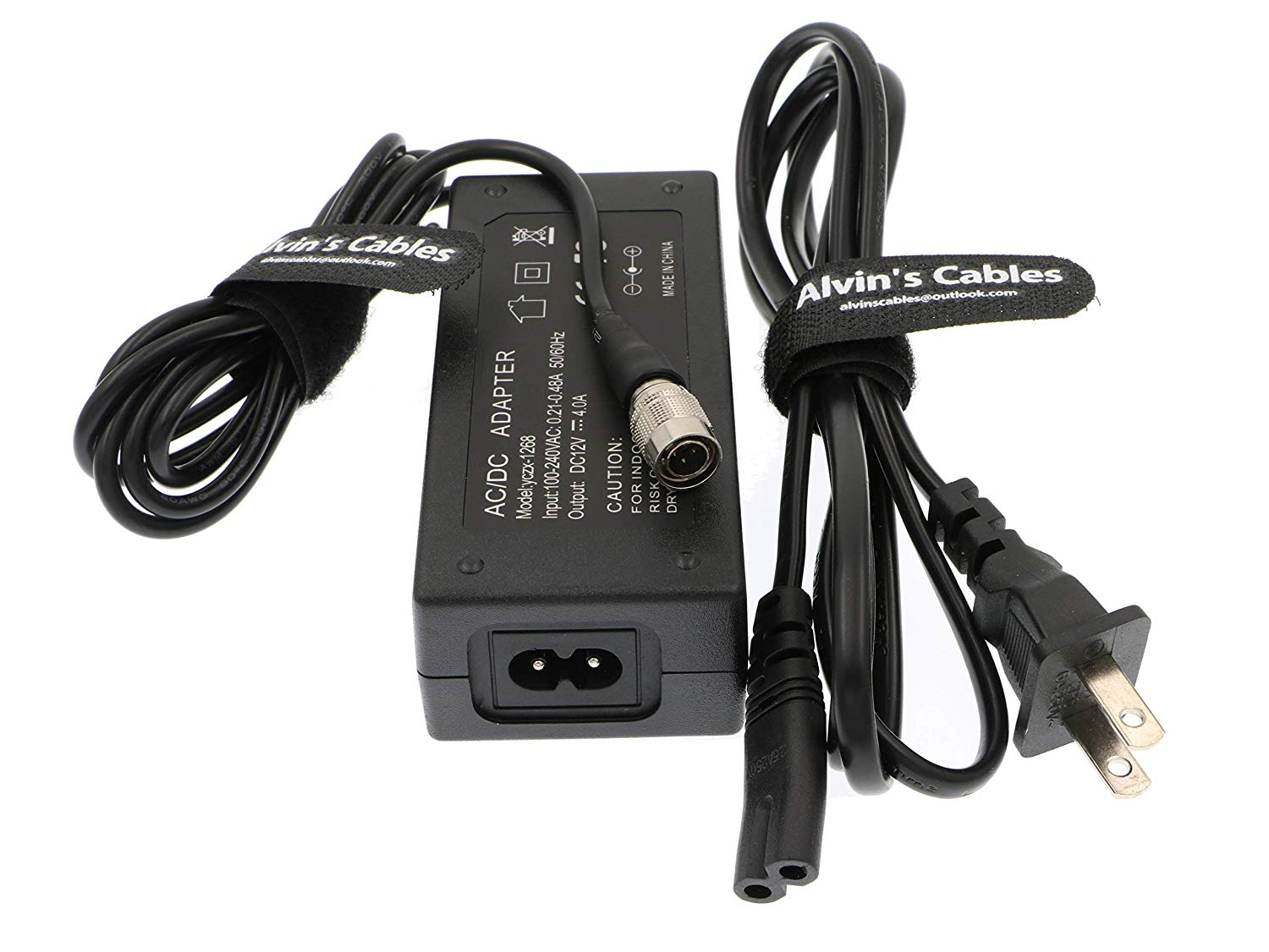 Alvin's Cables Sound Devices XL WPH3 AC Adapter für 702T Recorder 4 Pin Stecker Hirose auf AC