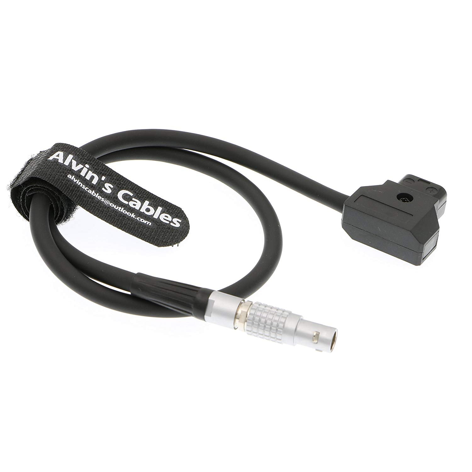 Alvin's Cables 2-poliger Stecker auf D TAP-Stromkabel für Bartech Focus Device Receiver Artemis Letus Redrock Hedén Steadicam