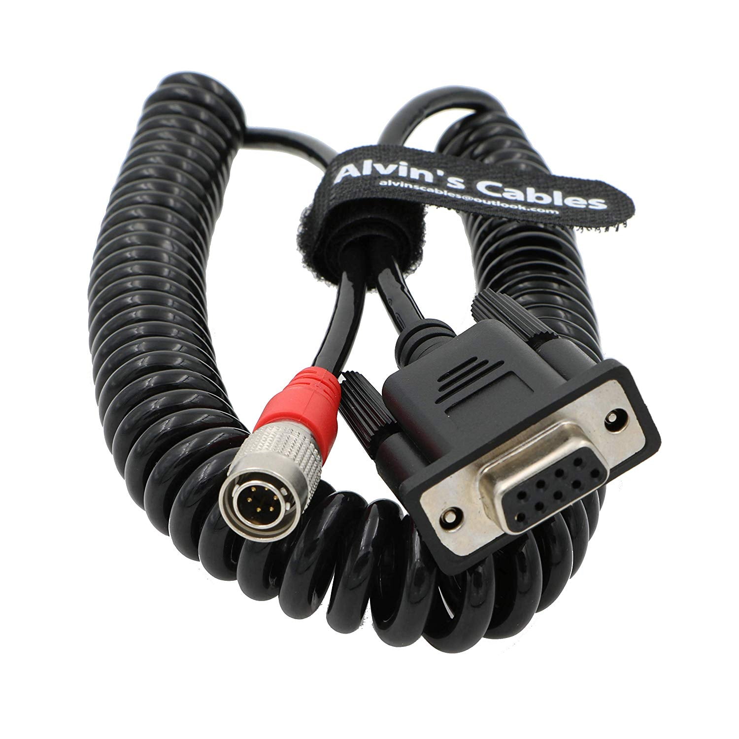 Alvin&#39;s Cables 6 Pin Hirose Male to DB9 Total Station to Data Collector Cable for Nikon Surveying TDS Carlson Spectra