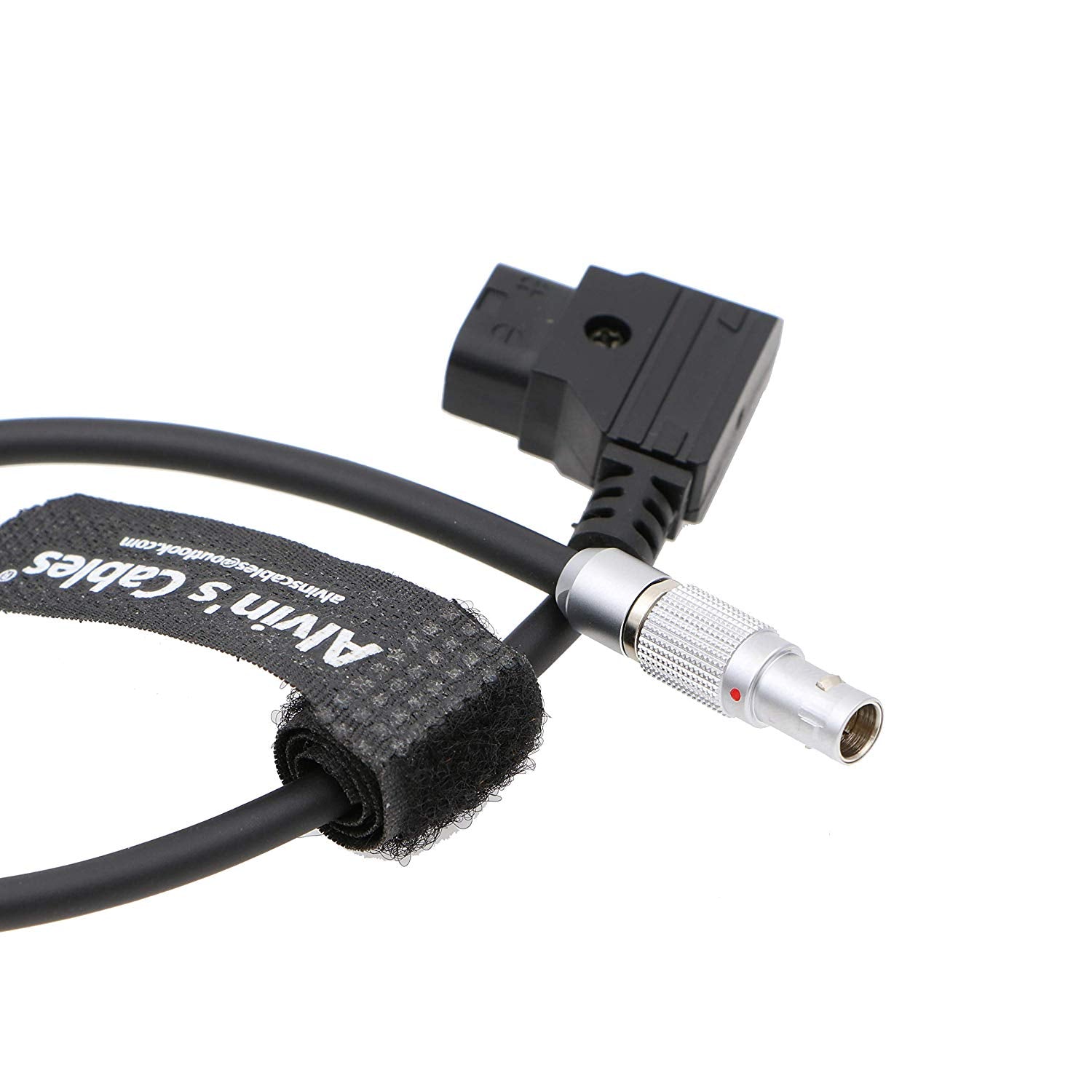 Alvin&#39;s Cables Z CAM E2 S6 F6 Blackmagic Pyxis 6K Teradek Power Cable AlvinTap Protective DTap to 2 Pin Male