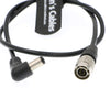 Alvin's Cables 4-poliger Hirose-Stecker auf rechtwinkliges DC-Buchsen-Stromkabel für Audiogeräte 633/644/688 Zoom F8 Blackmagic Cinema Camera 4K