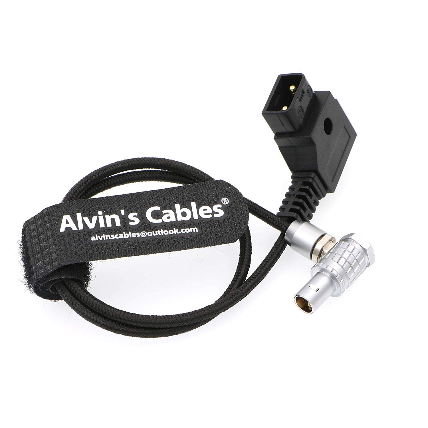 Alvin's Cables Z CAM E2 Kamera Rechtwinkliges Stromkabel Flexibel 90 Grad 4 Pin auf D Tap