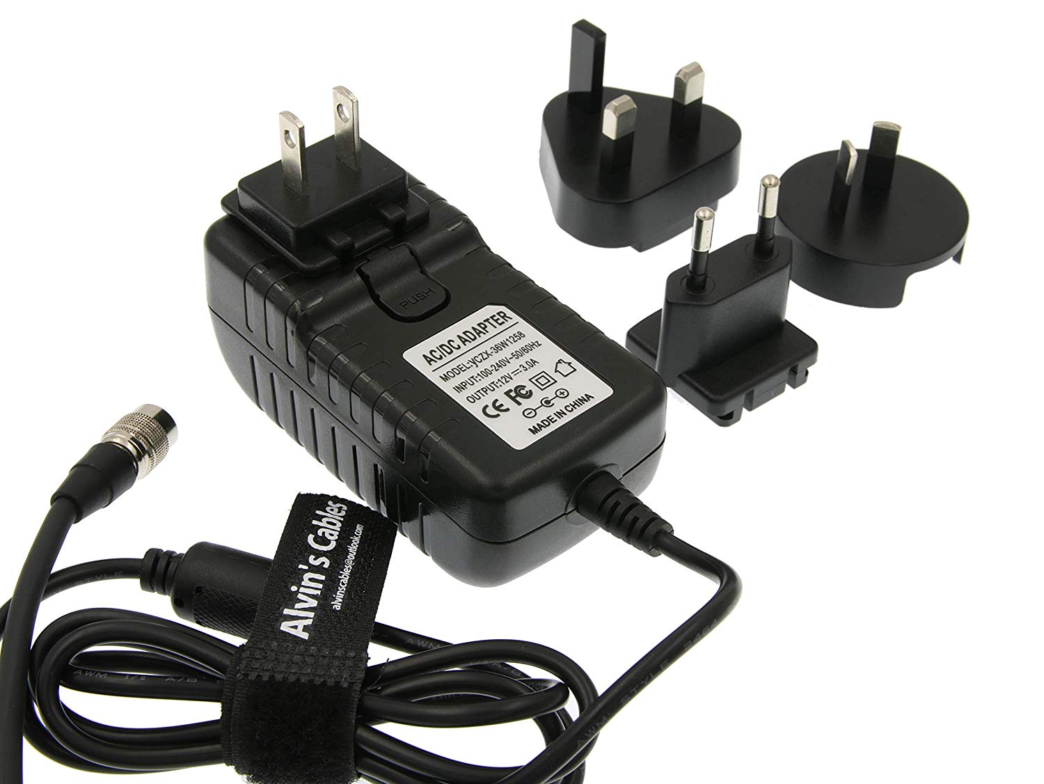 Alvin's Cables Sound Devices Universal AC Power Adapter for Sound Devi ...
