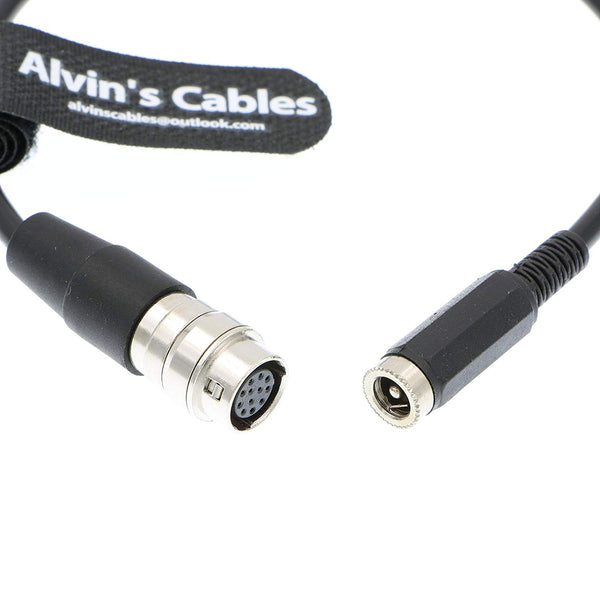 Alvin's Cables 12 Pin Hirose auf DC 12 V Buchse Kabel für GH4 Power B4 2/3" Fujinon Nikon Canon Objektiv