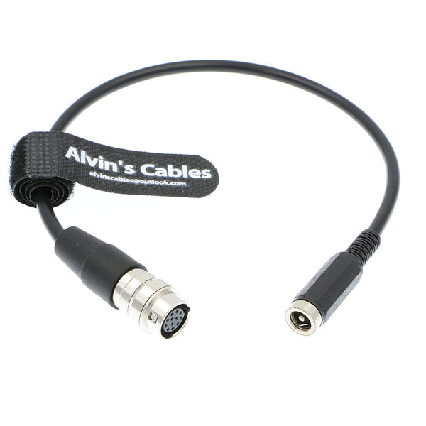 Alvin's Cables 12 Pin Hirose auf DC 12 V Buchse Kabel für GH4 Power B4 2/3" Fujinon Nikon Canon Objektiv