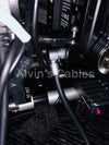 Alvin's Cables Drehbares rechtwinkliges 2-poliges Z-CAM-E2-S6/F6-Stromkabel, einstellbar um 90 Grad, 2-poliger Stecker auf D-Tap-Kabel