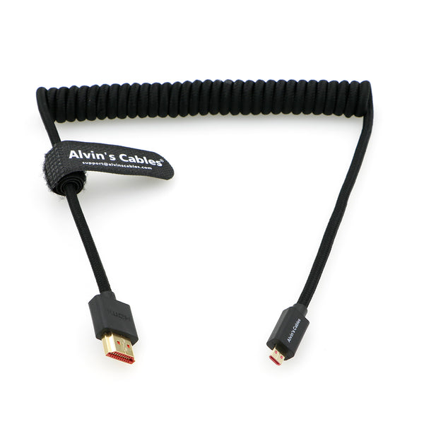 Alvin's Cables 8K 2.1 Micro-HDMI to Full HDMI Cable for Atomos-Ninja-V