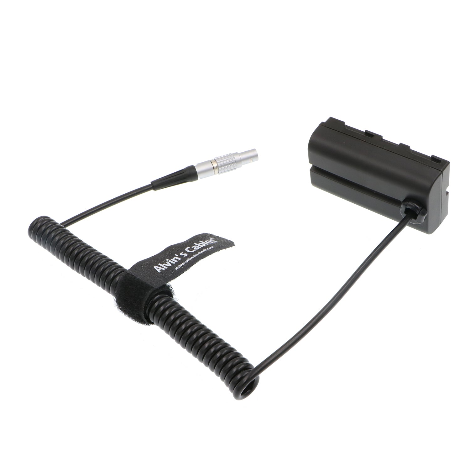 Alvin’s Cables Z CAM E2 Flagship 2 Pin to NP F970 Dummy Battery Power Cable for Atomos Ninja V Shinobi Monitor 2 Pin Male to NP F550 F570 Dummy Battery Coiled Cord for Z CAM E2 S6 F6 F8