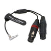 Alvin's Cables Rechtwinkliger 5-poliger Stecker auf zwei 3-polige XLR-Buchsen Audioeingangskabel für Z CAM E2 Kamera