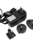 Alvin’s Cables Z Cam E2 Power Adapter Cable FFA 0S 304 4 Pin to Universal AC with US UK EU AU Plugs for Z Cam E2 Camera