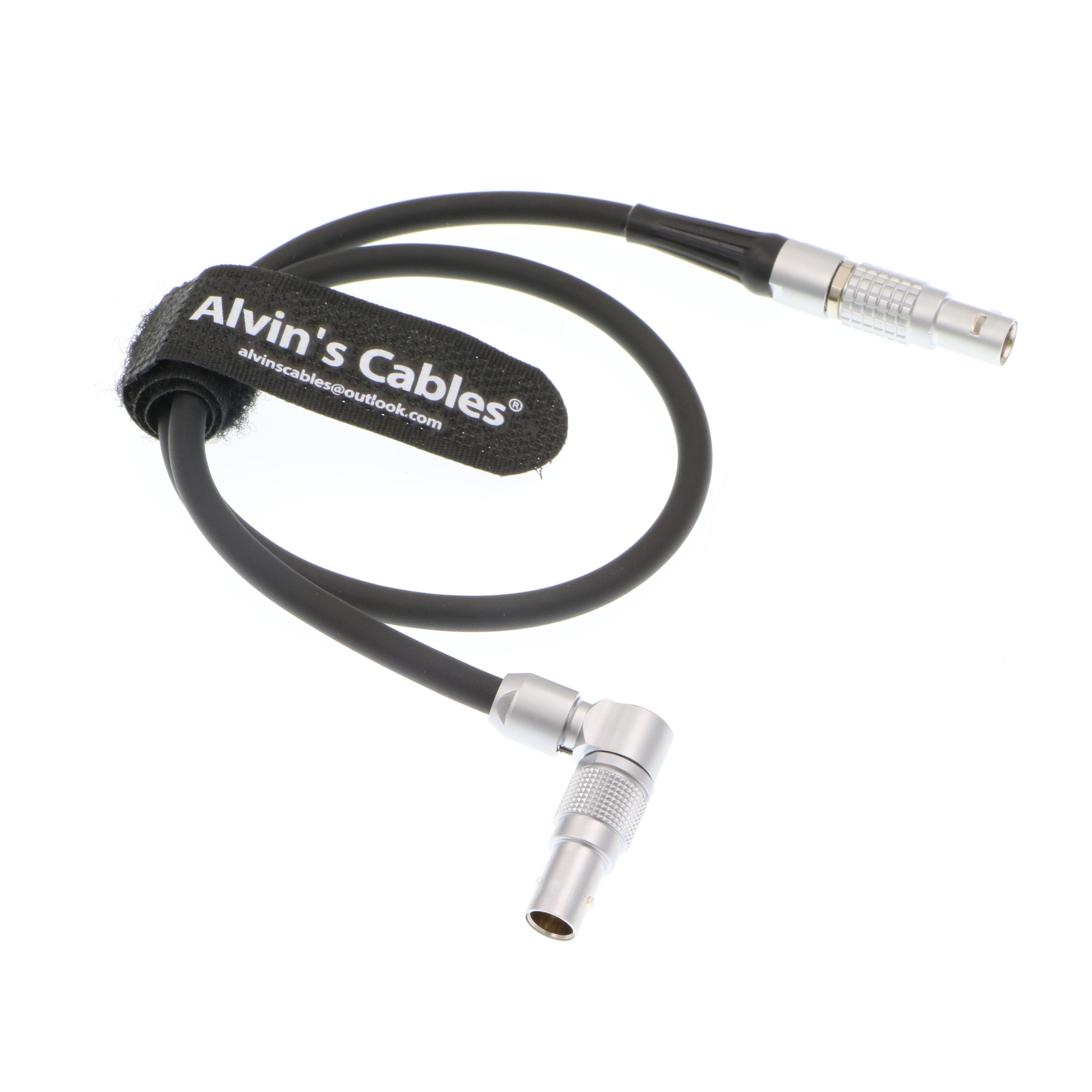 Alvin’s Cables Power Cable for Nucleus M from Z CAM E2 Flagship S6 F6 F8 Camera Rotatable 2 Pin Male Right Angle to Nucleus M 7 Pin Power Cord