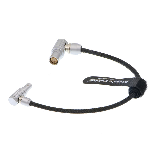 Alvin's Cables 8-poliges auf Movi Pro 3-poliges Stromkabel für Arri Mini LF 8-polige Buchse rechtwinklig zu 3-poligem MoviPro-Stecker rechtwinkliges flexibles Netzkabel