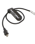 Alvin’s Cables Portkeys Keygrip Handle Control Cable for Tilta Nucleus Nano 5 Pin Female to Micro USB Control Braided Wire