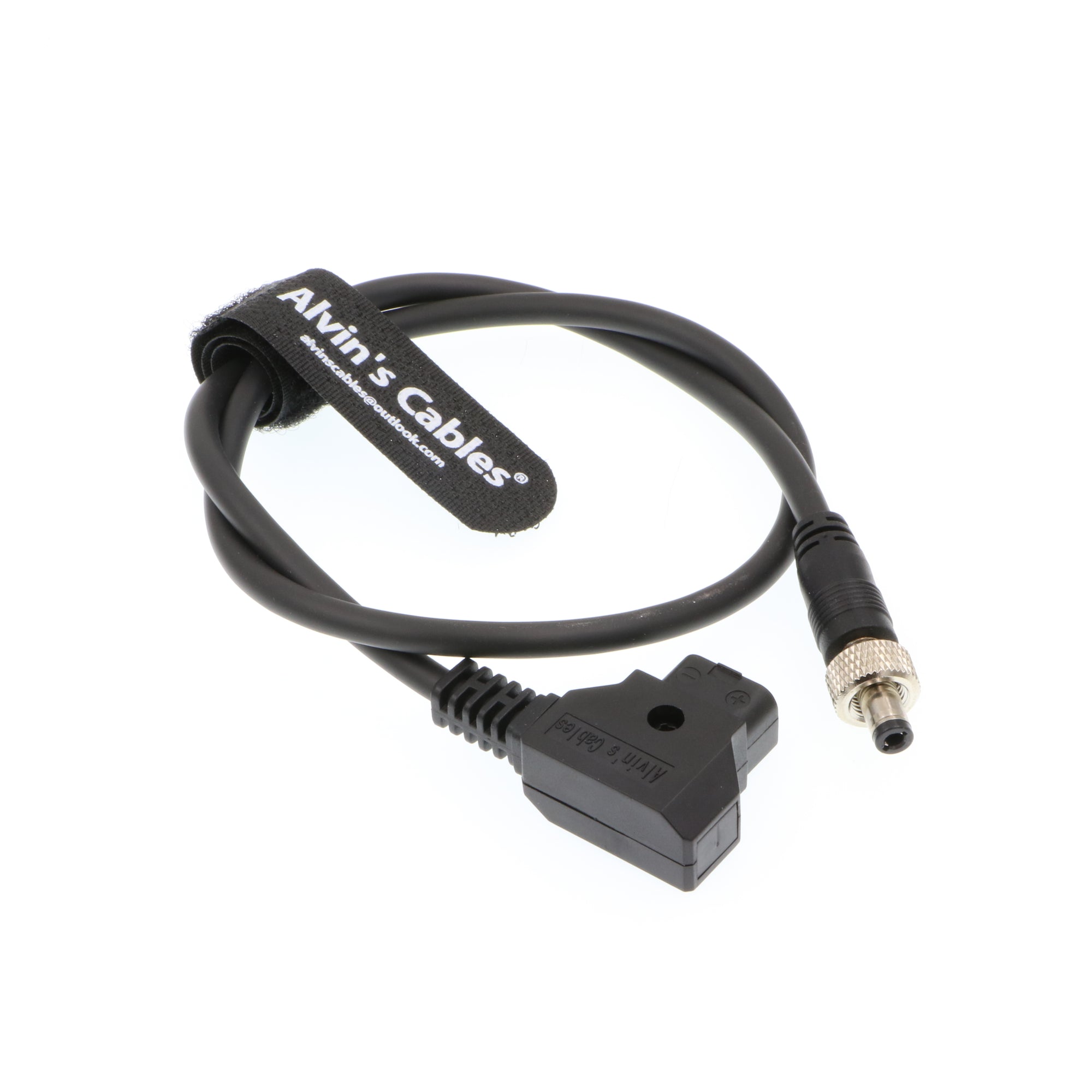 Alvin&#39;s Cables ATOMOS Monitor Power Cable Locking DC 5.5 2.1 to D Tap for Video Devices PIX E7 PIX E5 7 Touchscreen Display Hollyland Mars 400s