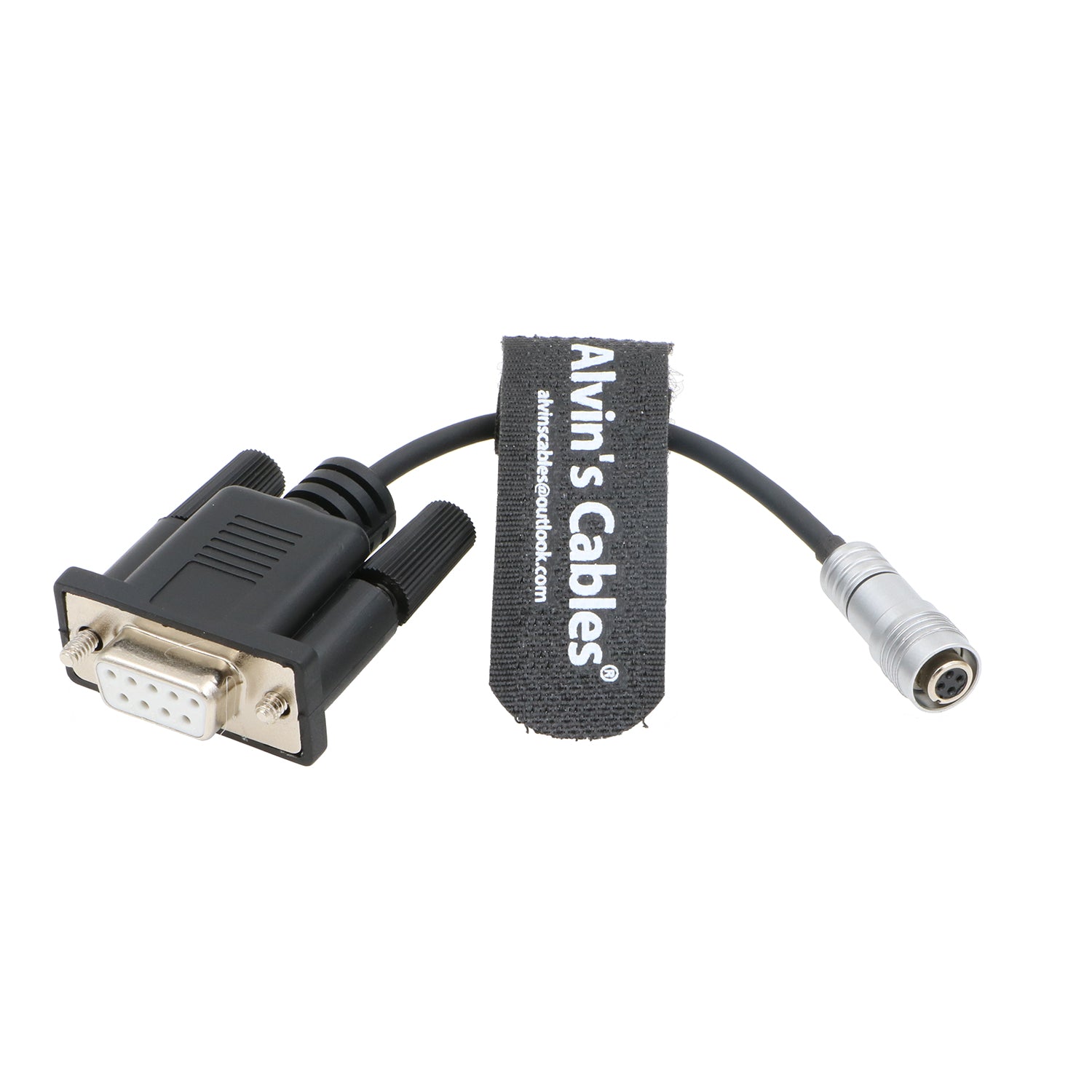 Alvin&#39;s Cables Z CAM E2 S6 F6 Timecode Cable DB9 9 Pin Female to 4 Pin Female Cable
