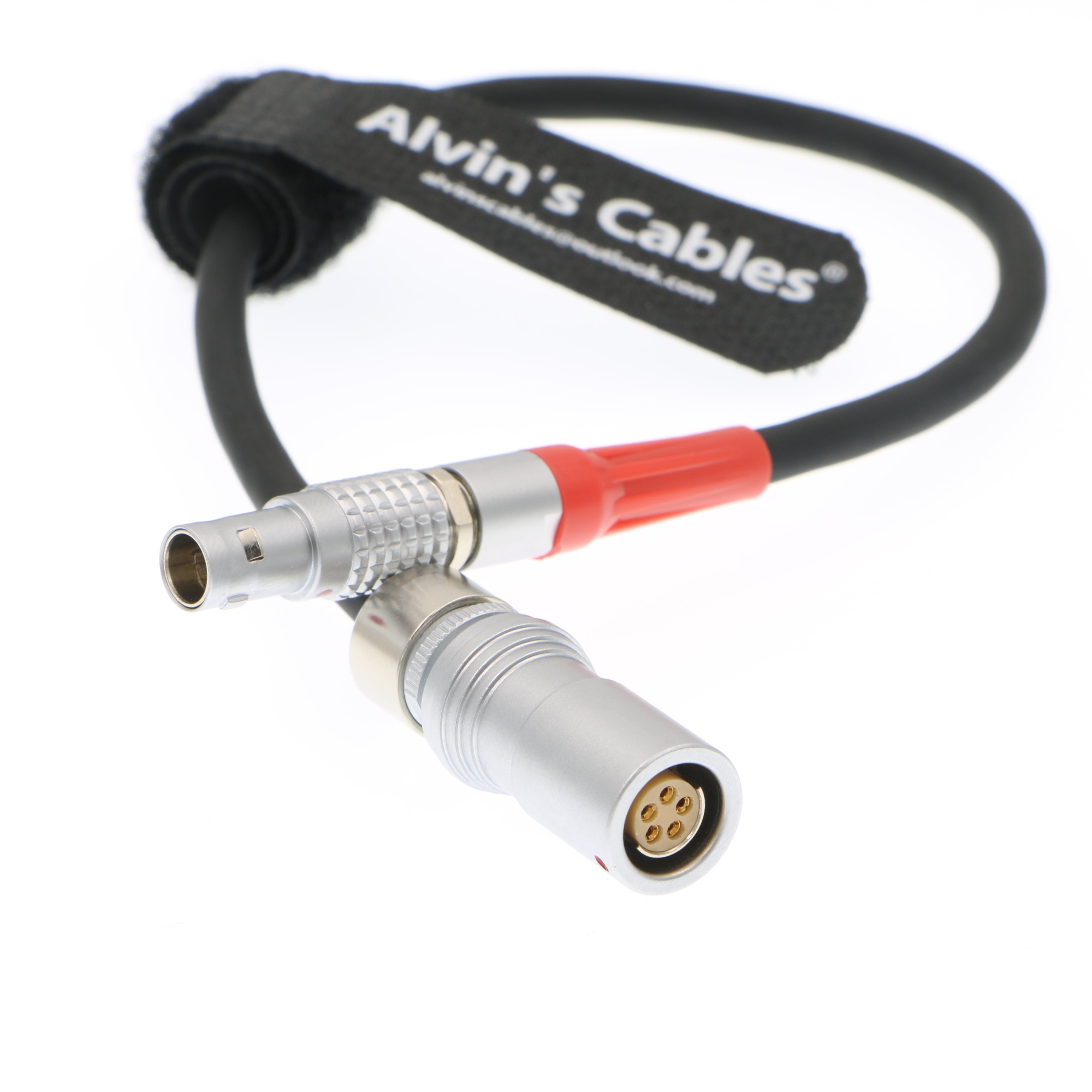 Alvin's Cables 4-poliger Cmotion-LBUS-Stecker auf 5-polige LCS-Buchsenkabel für das Arri-Objektivsteuerungssystem