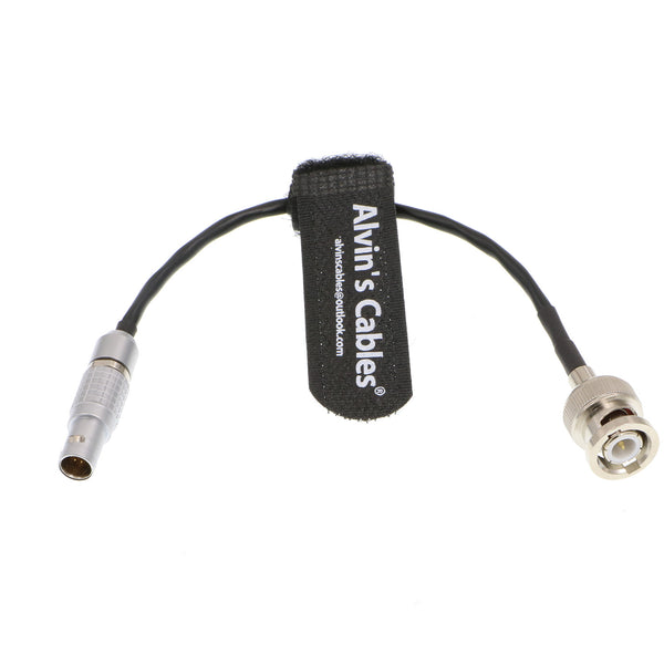 Alvin's Cables, rotes Komodo-Timecode-Kabel, BNC-Stecker auf EXT 9-Pin-Stecker, Timecode-Kabel für Soundgeräte ZAXCOM