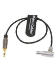 Alvin's Cables Red Komodo Timecode Cable Tentacle Sync 3.5mm TRS to EXT 9 Pin Male Right Angle