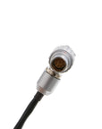 Alvin's Cables Red Komodo Timecode Cable Tentacle Sync 3.5mm TRS to EXT 9 Pin Male Right Angle