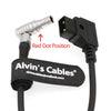 Alvin's Cables Power Cable for Teradek Bolt 500 2 Pin Rotate 180 Right Angle Male to D TAP