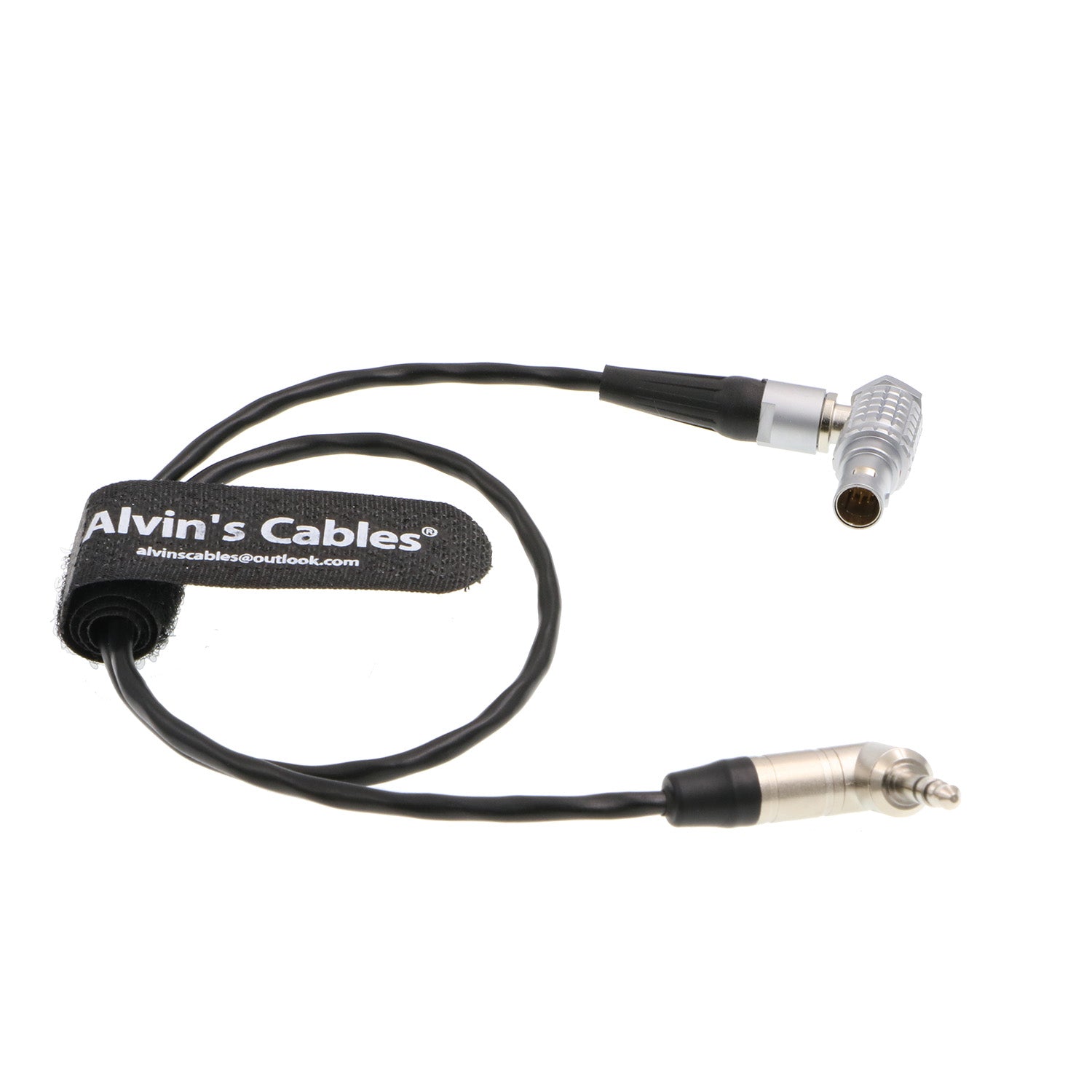 Alvin's Cables Red Komodo Timecode Cable Tentacle Sync 3.5mm TRS to EXT 9 Pin Male