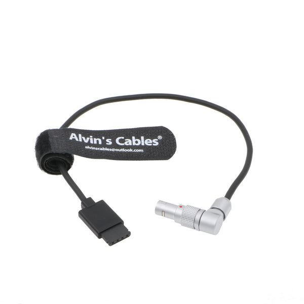 Alvin's Cables Z CAM E2 Flagship Power Cable Rotatable Right Angle 2 Pin Male to Ronin S 4 Pin Female Power Cable for DJI