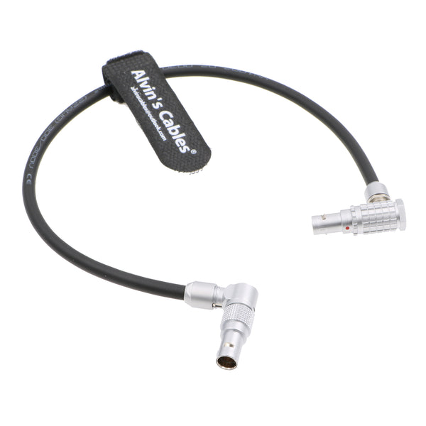 Teradek-Bolt-Wireless Power-Cable for SmallHD-702-Bright Rotatable-2-Pin Right Angle to 2Pin Male Cord for ARRI-Alexa Camera Alvin's Cables