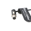 Low-Profile Audio-Cable TA3F Mini-XLR 3-Pin Female to Locking-3.5mm-TRS Right Angle for Sennheiser EK 2000| Sony UWP| Sound Devices 633 688 Balanced Output Cable Alvin's Cables