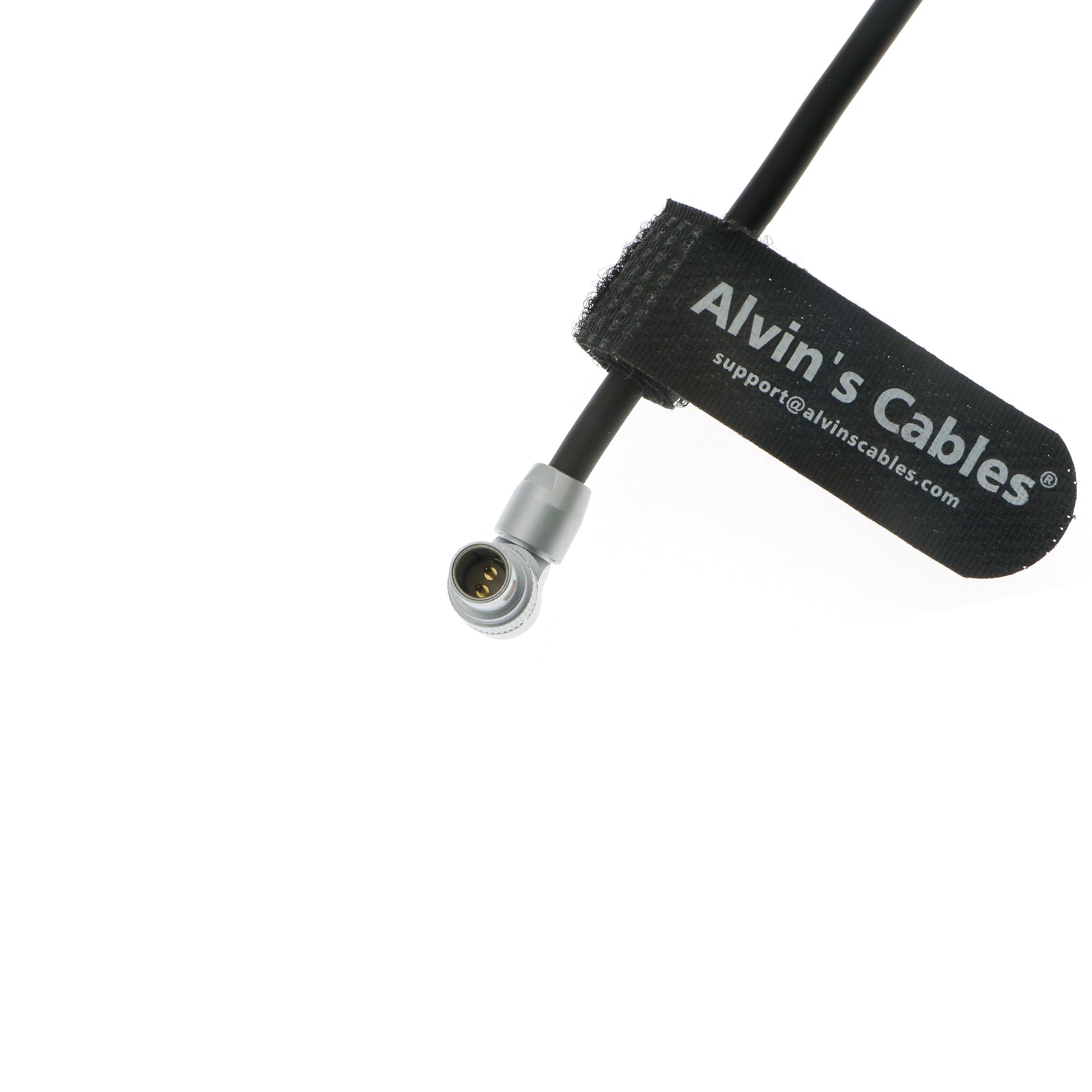Alvin's Cables 1 bis 3 Power Splitter Box drehbarer rechtwinkliger 2-poliger Stecker auf 3 × 2-polige Buchse Splitterkabel für ARRI RED Kameras Teradek mit verstellbarer Schraube