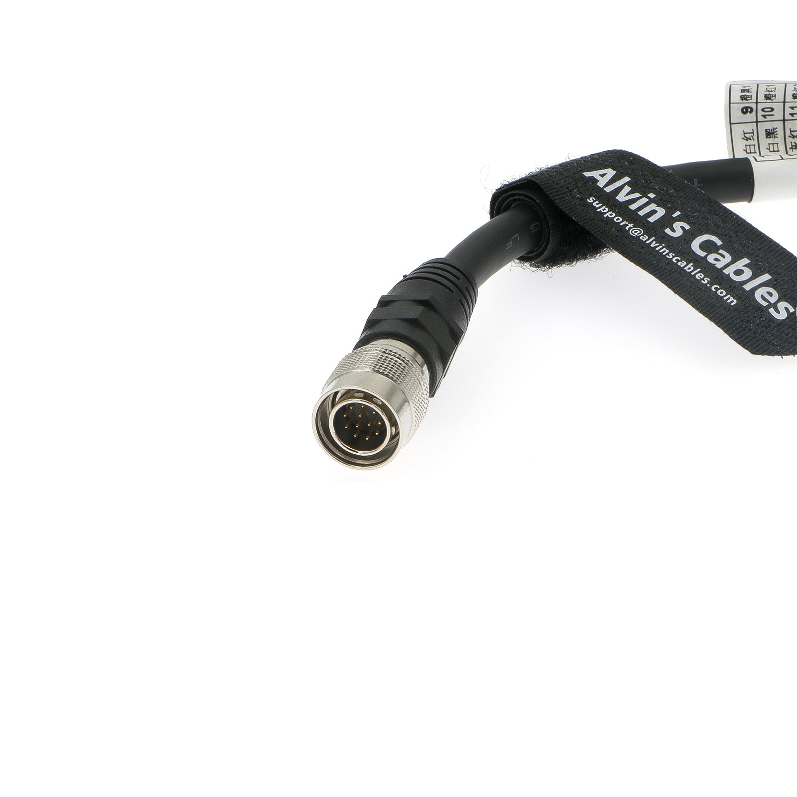 Alvin's Cables 12 Pin Hirose Male HR10A-10P-12P High Flex Power IO Kabel für Kamera 1M