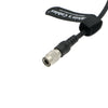 NP F550 Dummy-Akku zu Hirose 4-poliger Stecker Stromkabel für Sony zu Feelworld Monitor 7 "F7 Alvin's Kabel
