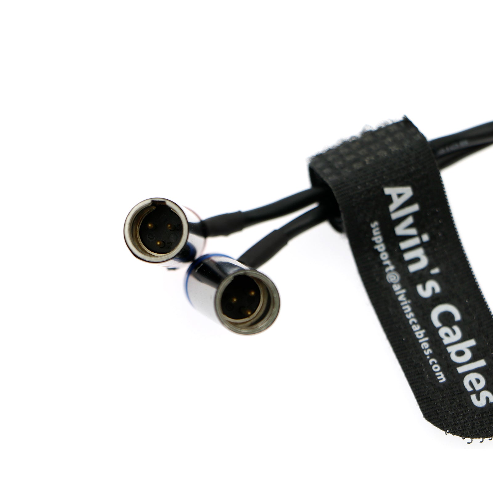 Alvin’s Cables Low-Profile TA5F to Dual TA3M Audio-Cable for Wisycom-MCR54| Lectrosonics-DCHR-Receiver LP Mini-XLR-5 Pin Female to Two LP Mini-XLR-3 Pin Male Splitter Cable for Canon-C70 Camera