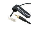 Alvin's Cables Timecode Cable for Canon R5C from Deity Tentacle Sync 3.5mm Lock TRS to DIN 1.0/2.3 Time Code Cable