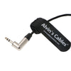 Timecode-Out-Cable for Sound-Devices|Tentacle-Sync Time-Code from 5-Pin-Male Right-Angle to 1/8"|3.5mm TRS 6Inch|15CM Alvin's Cables