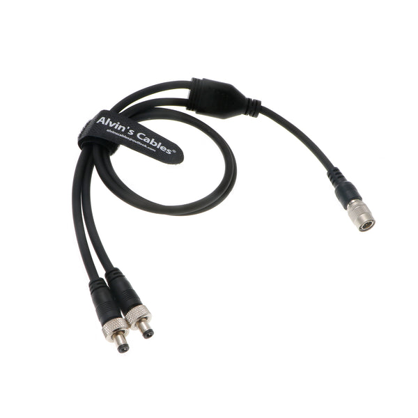 Power-Cable for Lectrosonics-Receivers Hirose 4 Pin Male to Dual Lock DC Cable Alvin’s Cables 50CM|20inches