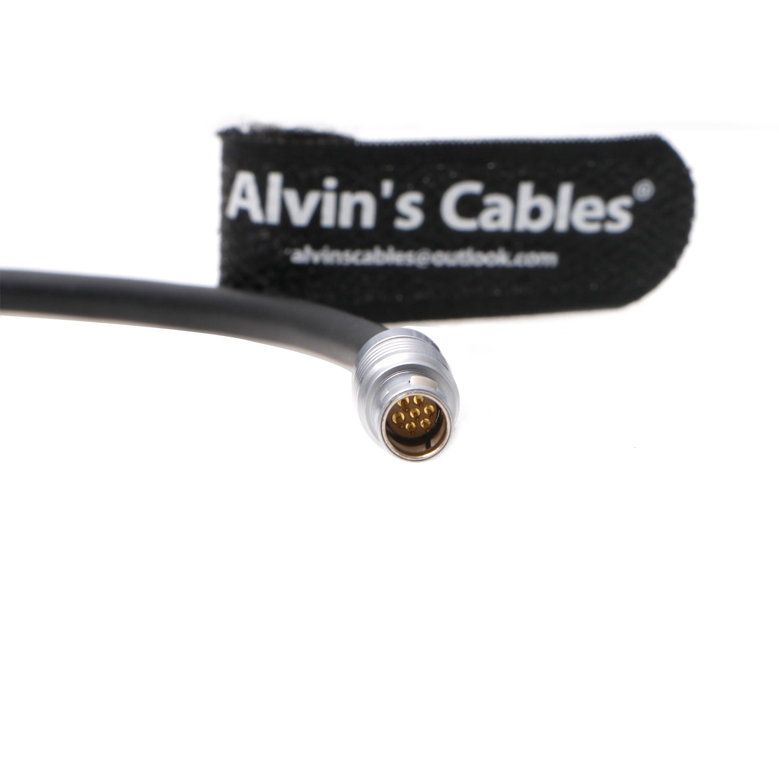 Run-Stop Cable for ARRI cforce RF Motor|cmotion cPRO Motor to Red- Komodo 7 Pin Male to EXT 9 Pin Male Right Angle R/S Cable Alvin&#39;s Cables