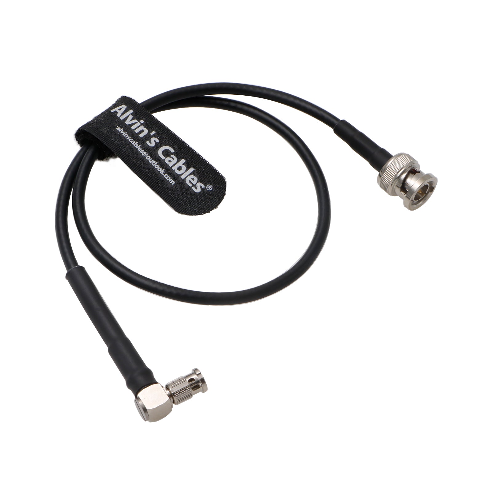 Alvin's Cables Micro BNC Stecker High Density BNC auf BNC Stecker 6G HD SDI Koaxialkabel für Blackmagic Video Assist 75 Ohm