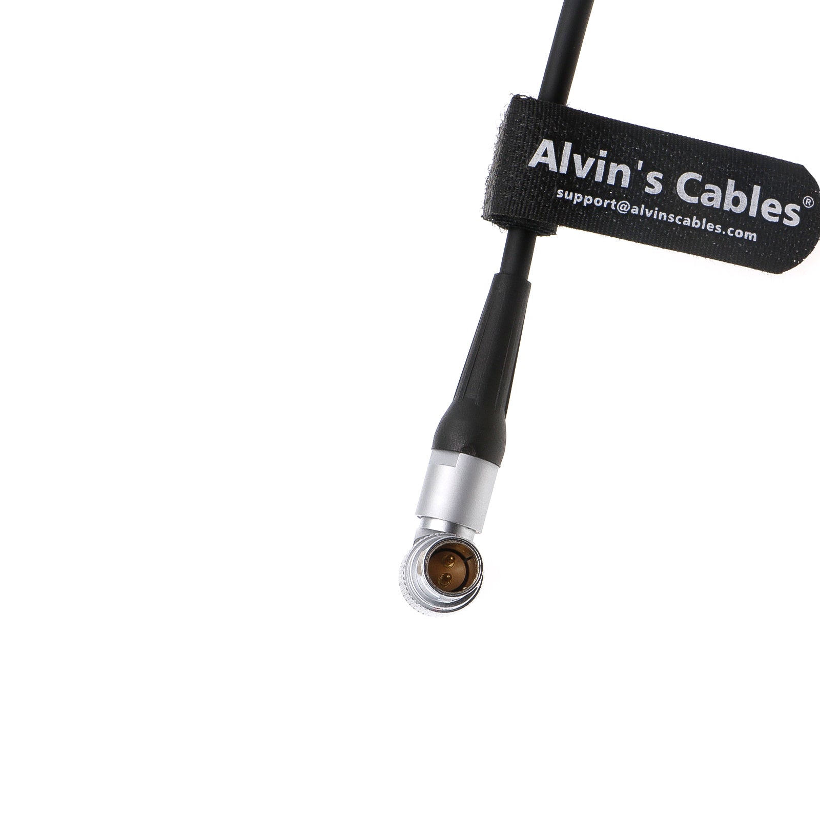 Stromkabel für Kinefinity Mavo Edge, drehbar, rechtwinklig, 2-poliger Stecker auf D-Tap-Stecker, Alvin's Kabel, 30 cm
