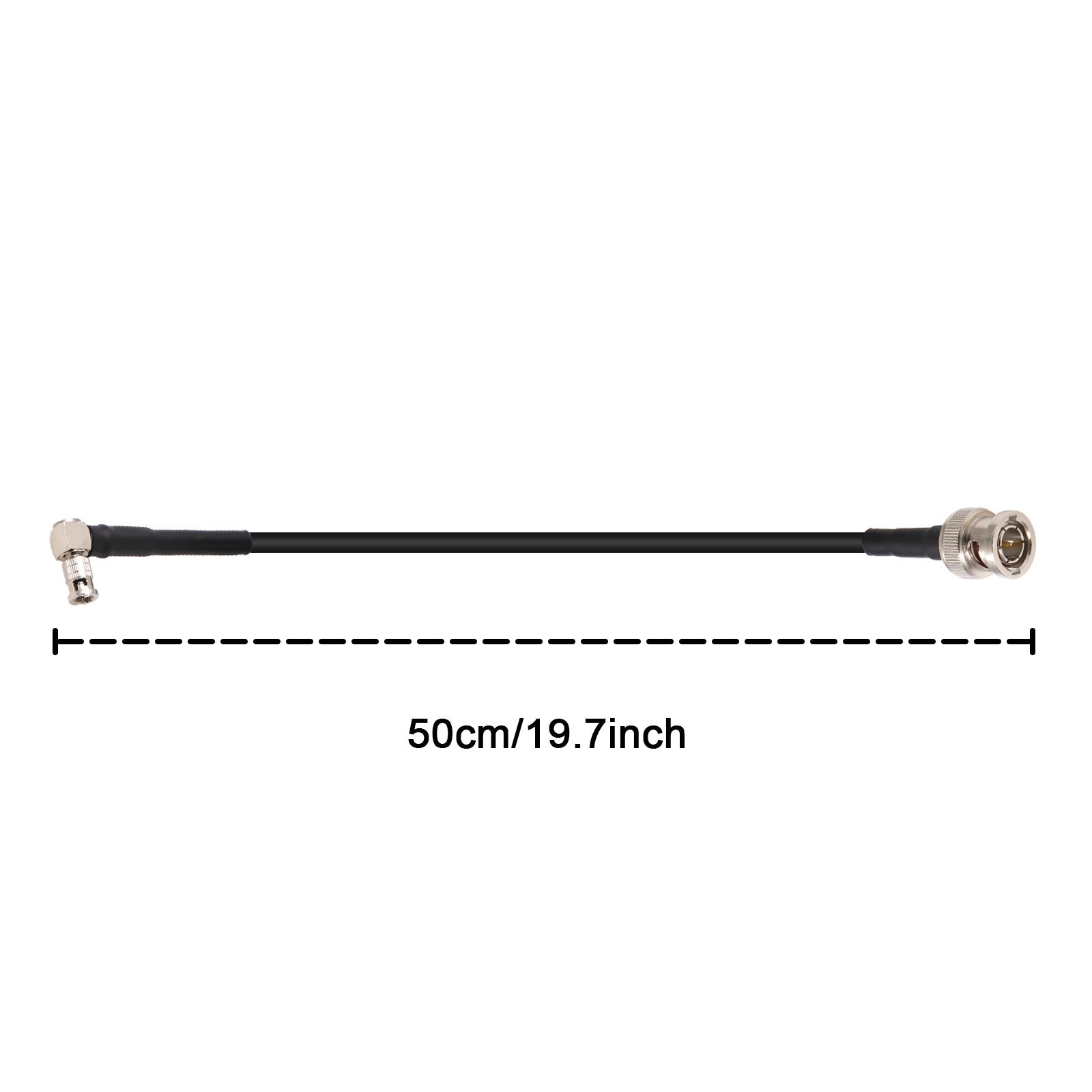 Alvin&#39;s Cables Micro BNC Male High Density BNC to BNC Male HD SDI Coaxial Cable for Blackmagic Video Assist 75 Ohm