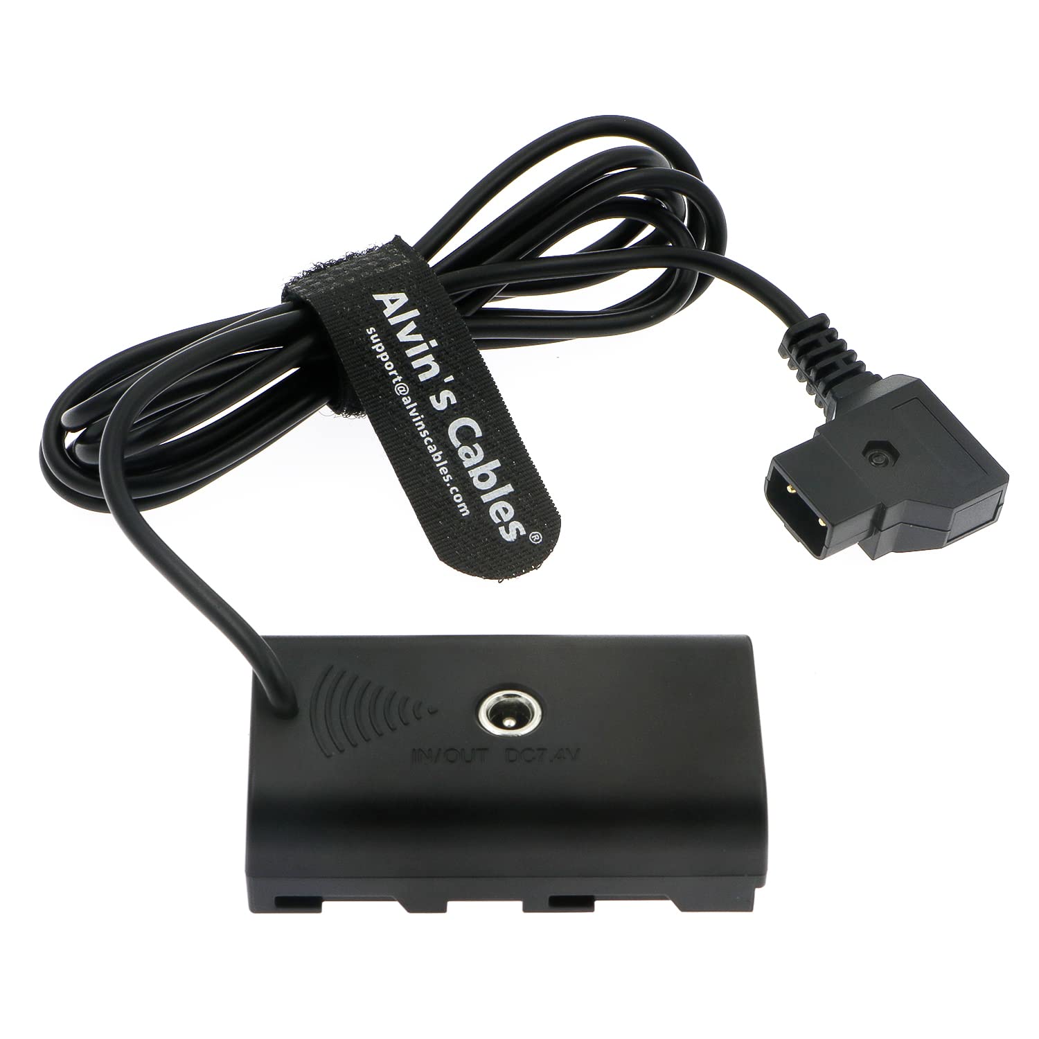 Alvin&#39;s Cables D-tap to F550 Dummy Battery Power Cable for Sony NP-F550| F770| F570| F970 Atomos Ninja V Monitor 1.5M