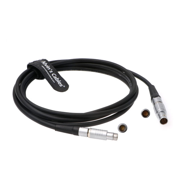 Alvins Kabel Preston MDR3| MDR4 Run-Stop-Kabel für ARRI-Alexa Camera 1B 10-poliger Stecker auf 3-poligen Stecker RS-Kabel 60 cm | 23,6 Zoll