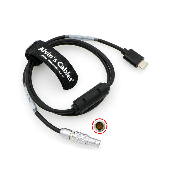 Alvin’s Cables Nucleus-M Run-Stop Cable for Tilta BMPCC-4K Canon-C70 7 Pin Male to USB-C Type-C RS Cable for Blackmagic Pocket Cinema Camera 70cm|27.6inches